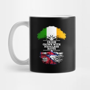 Irish Grown With Nepalese Roots - Gift for Nepalese With Roots From Nepal Mug